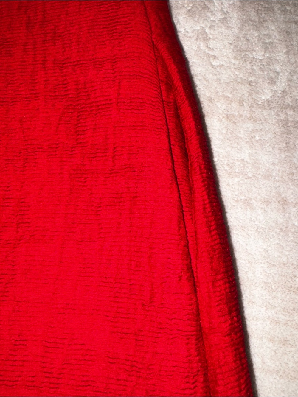 The Limited Red Sleeveless Pleated Midi Dress - Picture 13 of 15